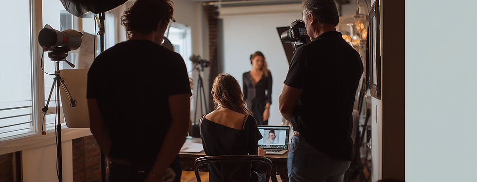 A photoshoot for media and KOL management