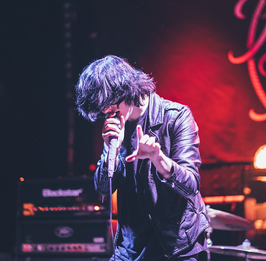 Band Singer Performing