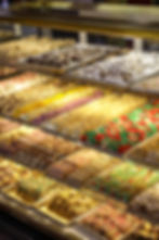 Arranged Food and Objects