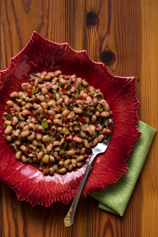 Turn those leftover Black Eyed Peas into a Fresh & Vibrant Salad!