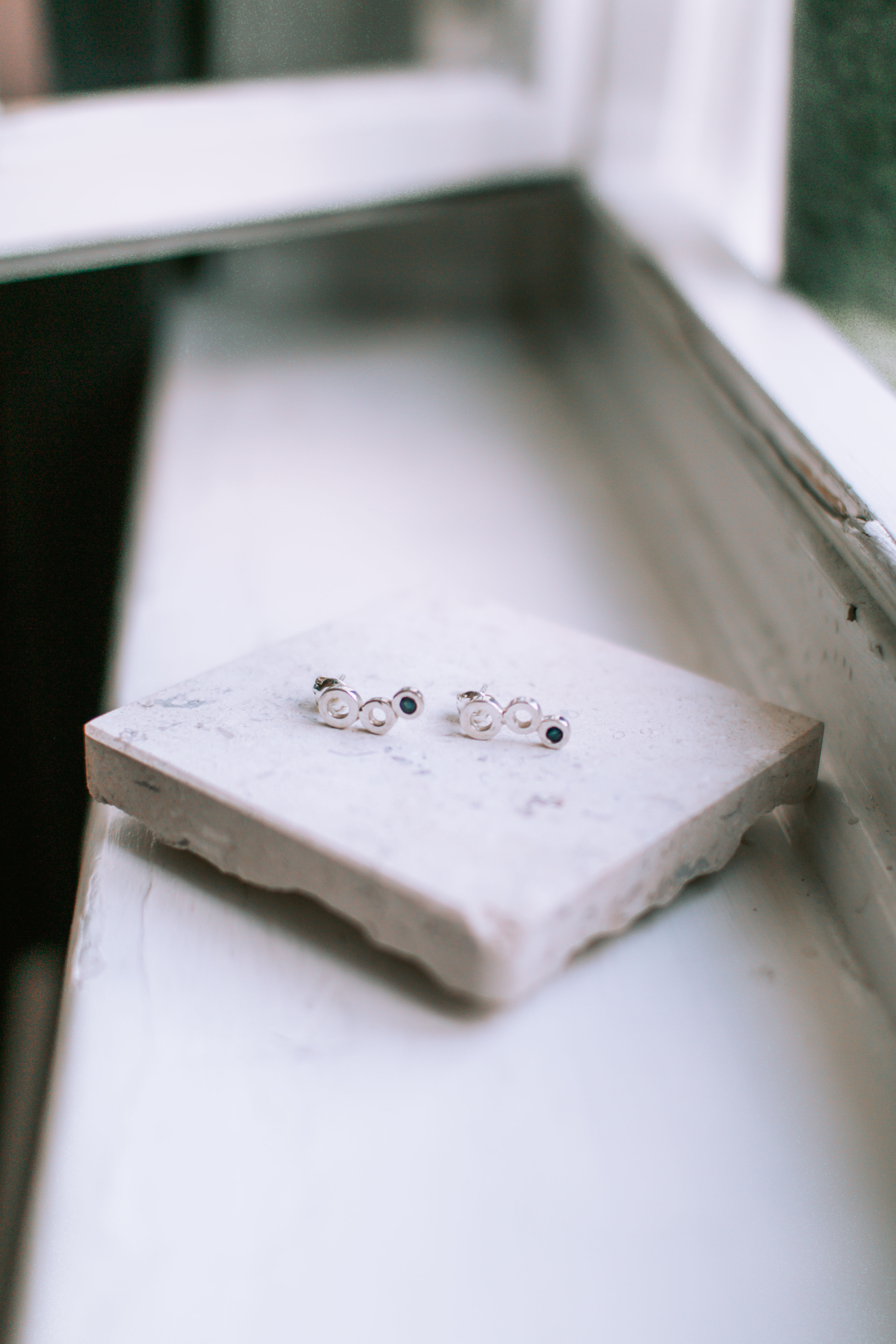 Tārā silver - øredobber