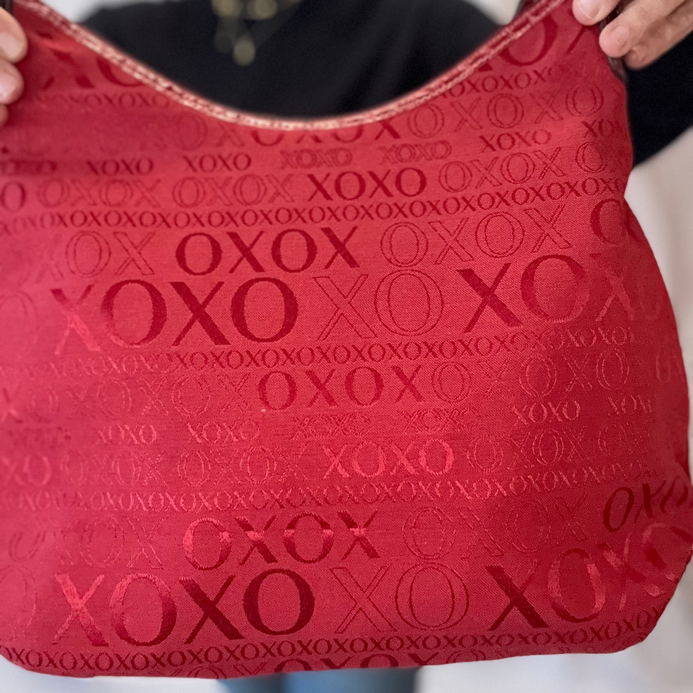 Thumbnail: XOXO Red Shoulder Bag 