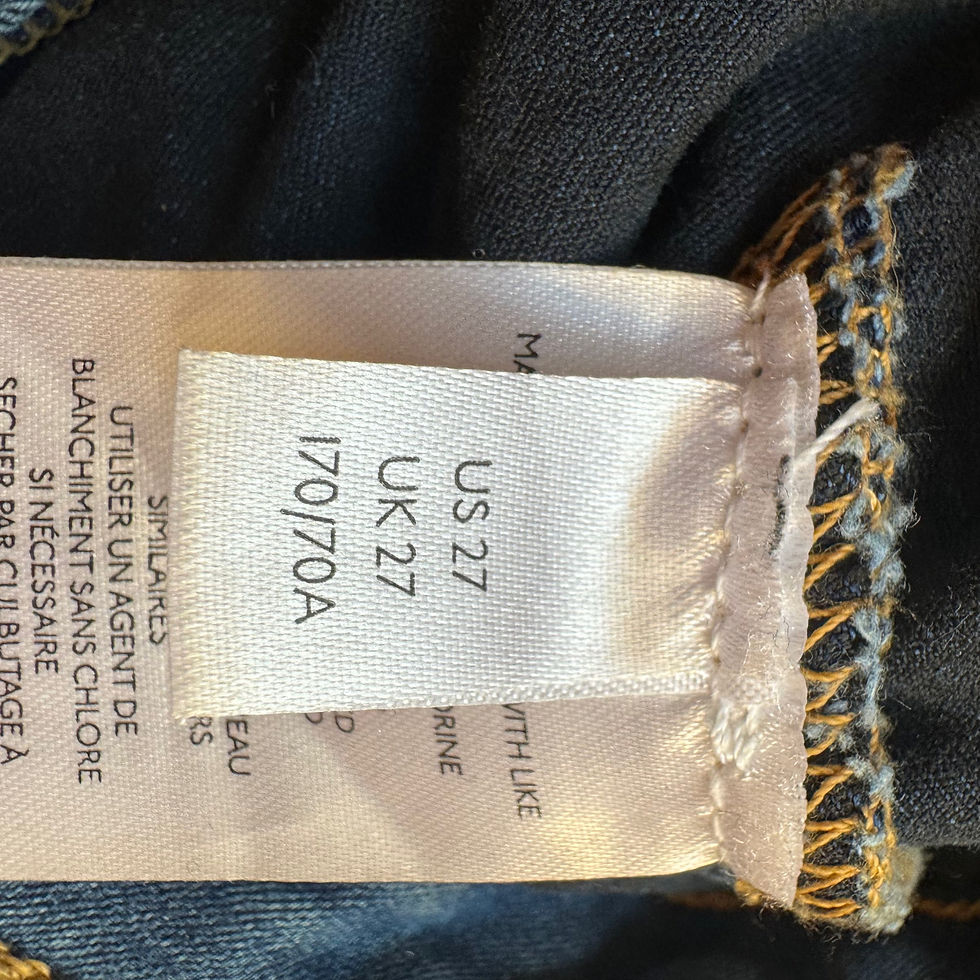 Thumbnail: Free People Riley Slit Skinny Jeans SZ 27/SM