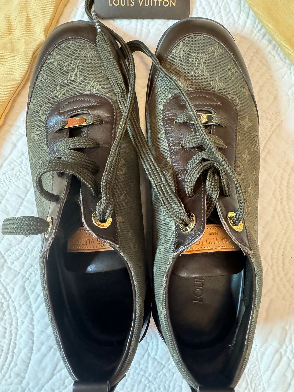 Thumbnail: Louis Vuitton Vintage Sneakers SZ 7
