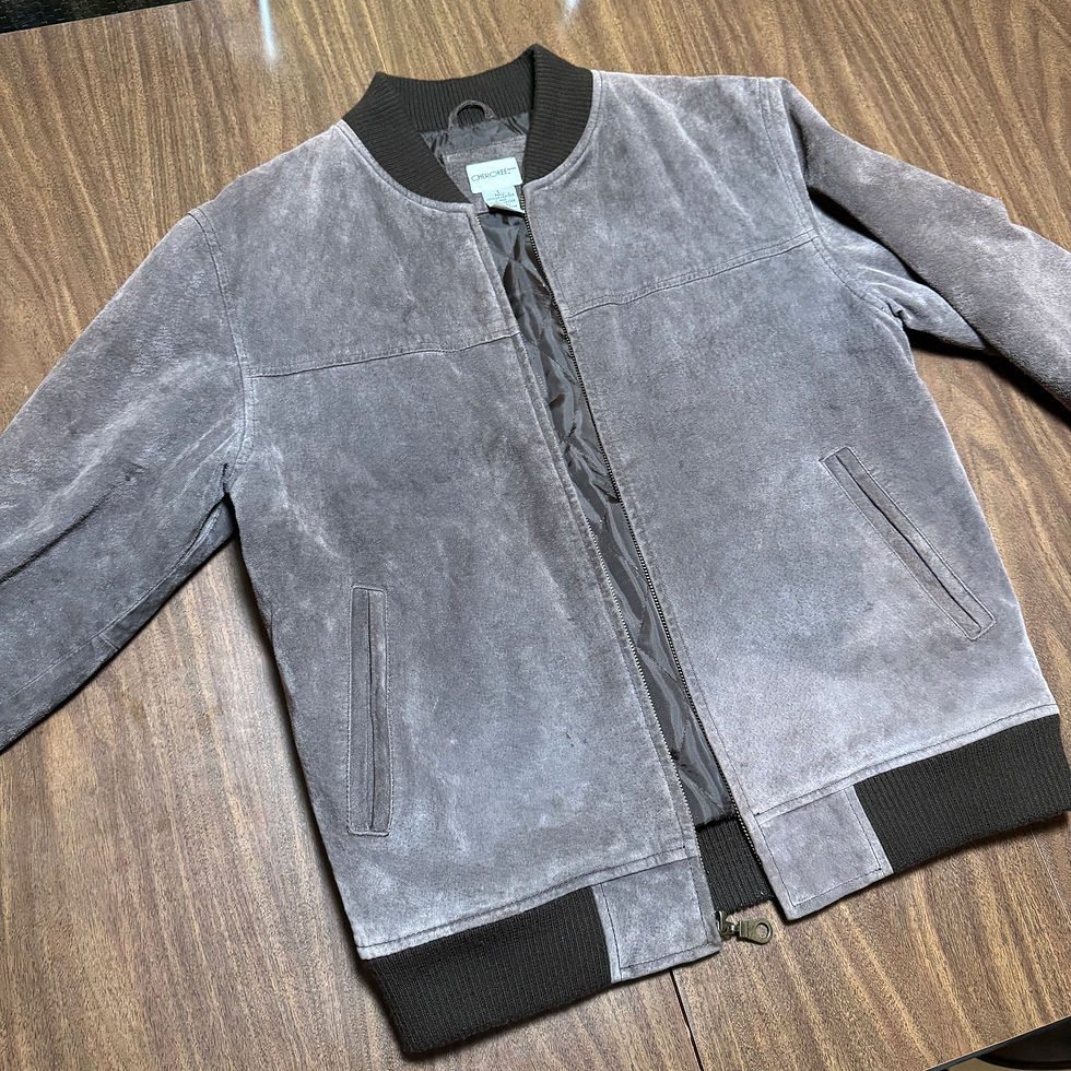 Thumbnail: 1990’s Cherokee Suede Bomber Jacket -