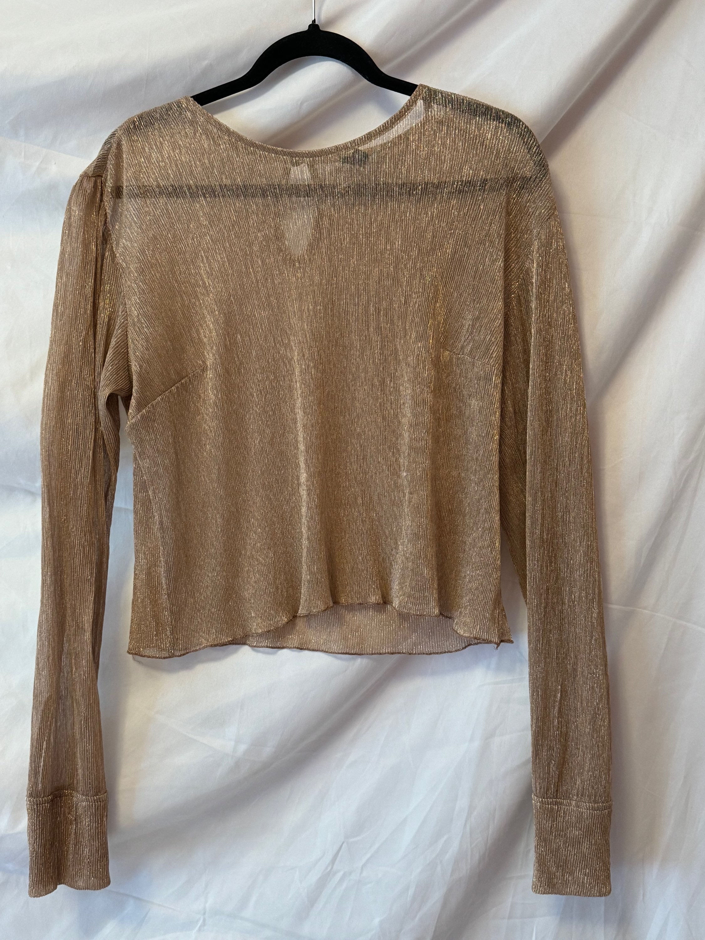 Target Sheer Blouse SZ M