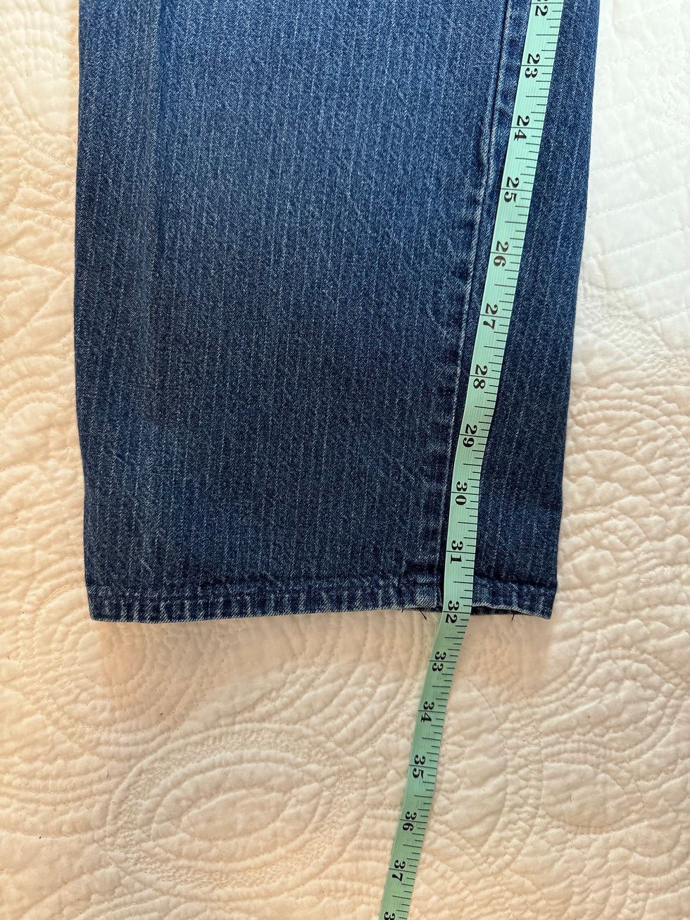 Thumbnail: Vintage McKenzie Bend Pinsteipe Jean size 8