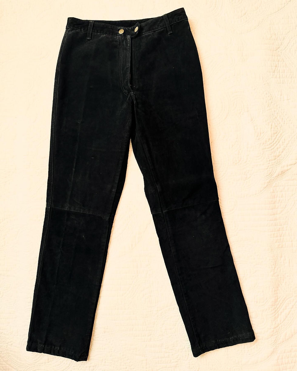 Thumbnail: 80’s In Flight by Par Pablo suade leather pants SZ 9-10