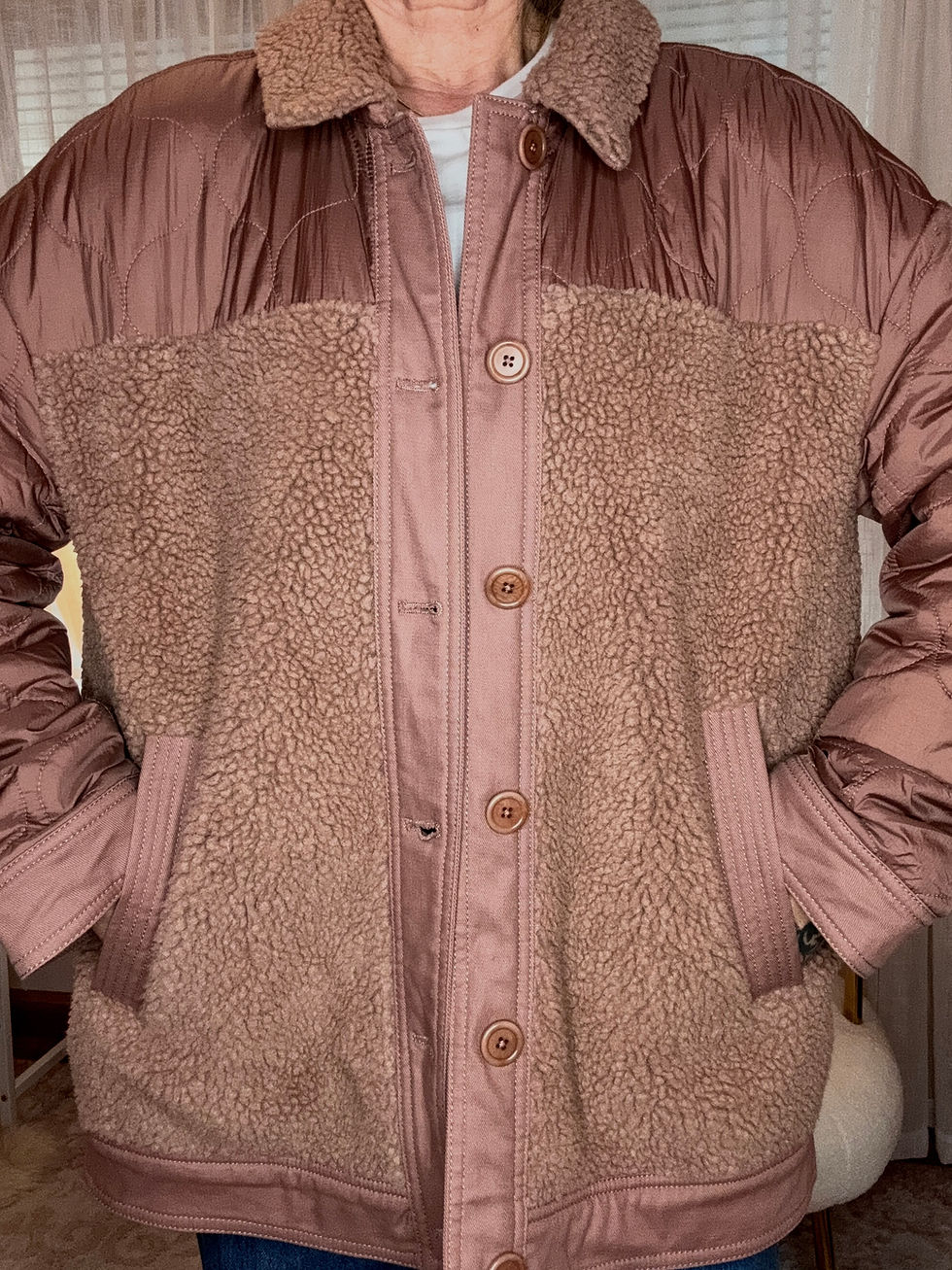 Thumbnail: Madewell Hybrid Sherpa Jacket 