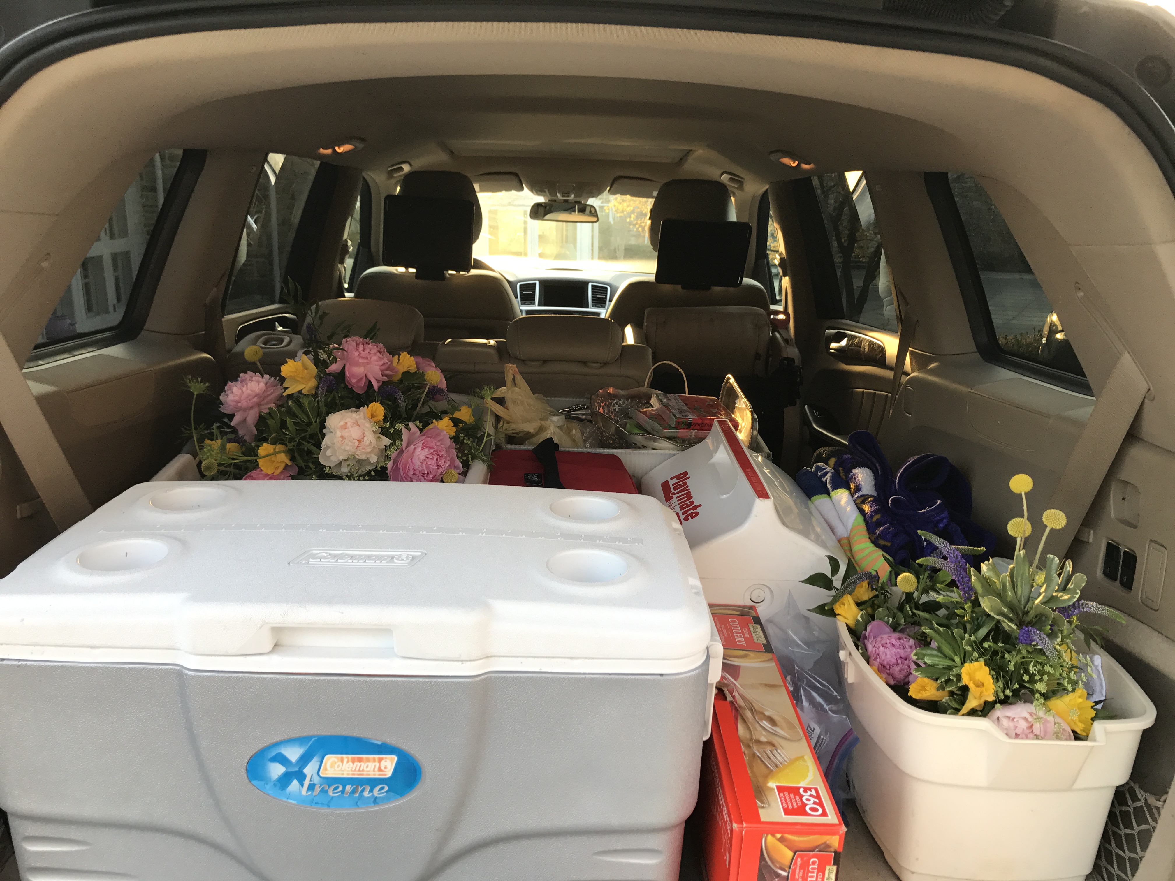 Car packed and we're headed to DC!!!