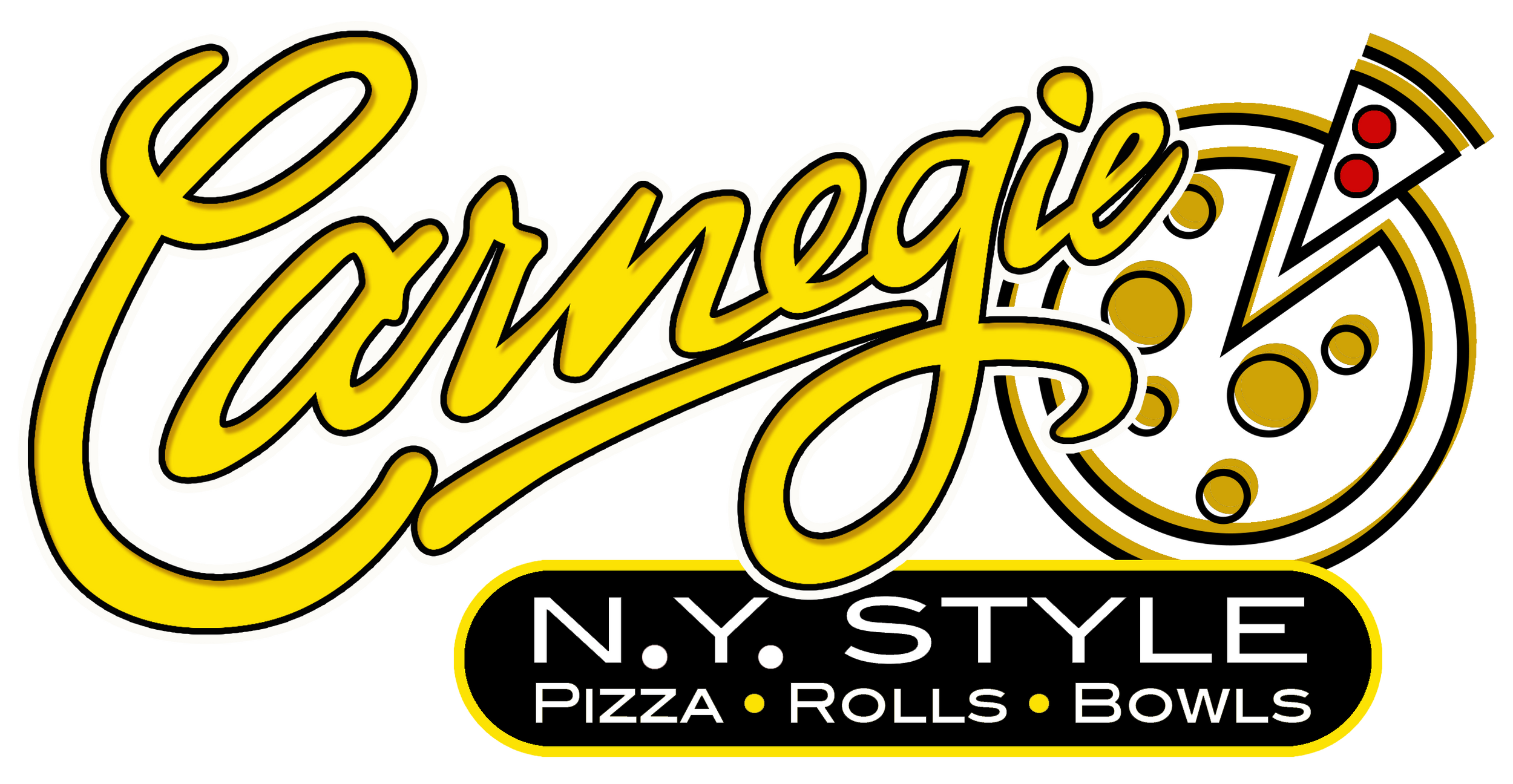 Carnegie NY Style Pizza, Rolls, and Bowls restaurant in Virginia - healthy menu with nutrition facts and calories