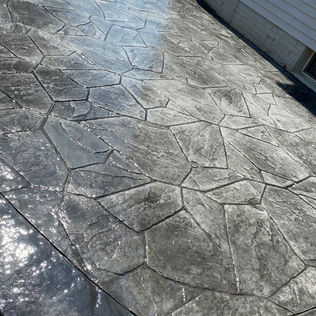 Stamped-concrete-patio  Great-Falls-VA