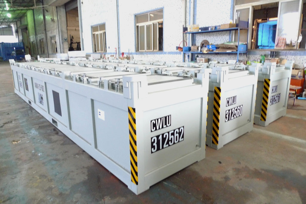 23′ & 39′ Gun Carrier Containers with Removable Lid (Military & Munitions Spec)