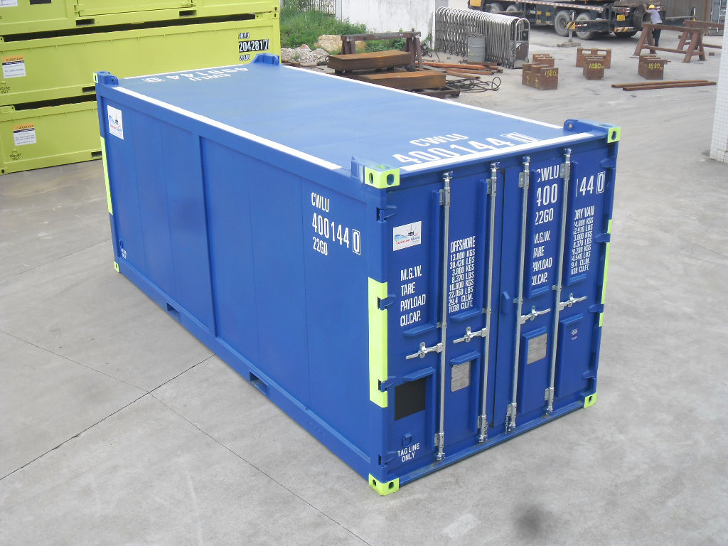 20ft Dry Van Shipping Container (New Build / Single-Trip)