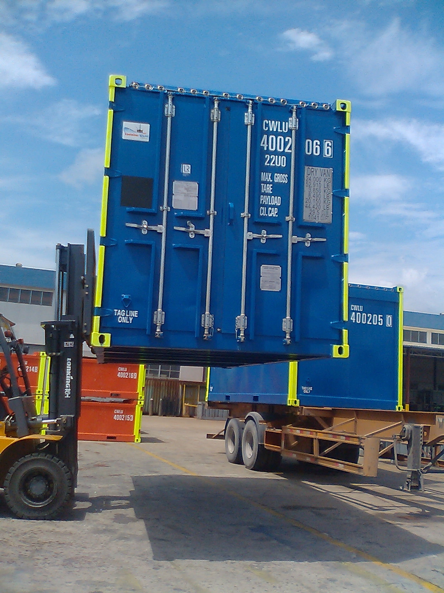 20ft Open Top Shipping Container (New Build / Single-Trip)