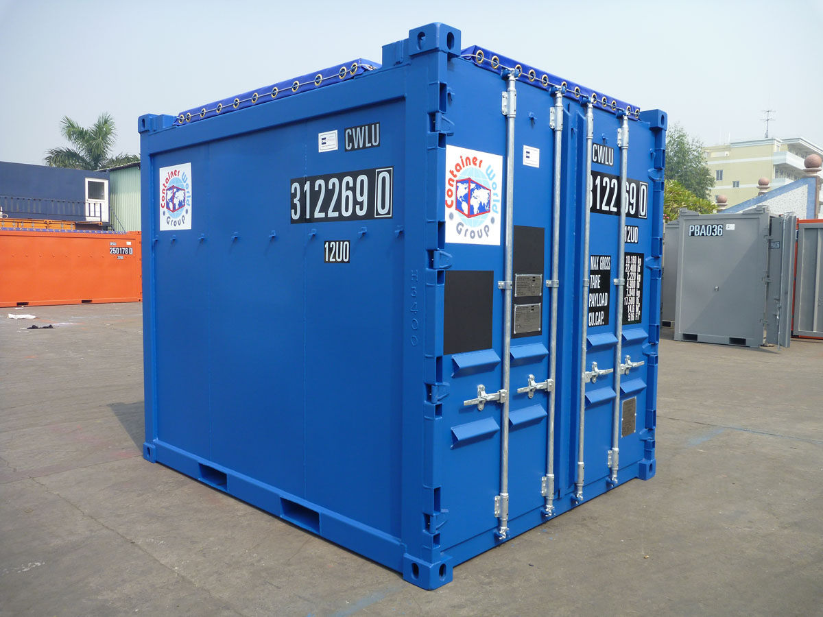 10ft Open Top Shipping Container (New Build / Single-Trip)