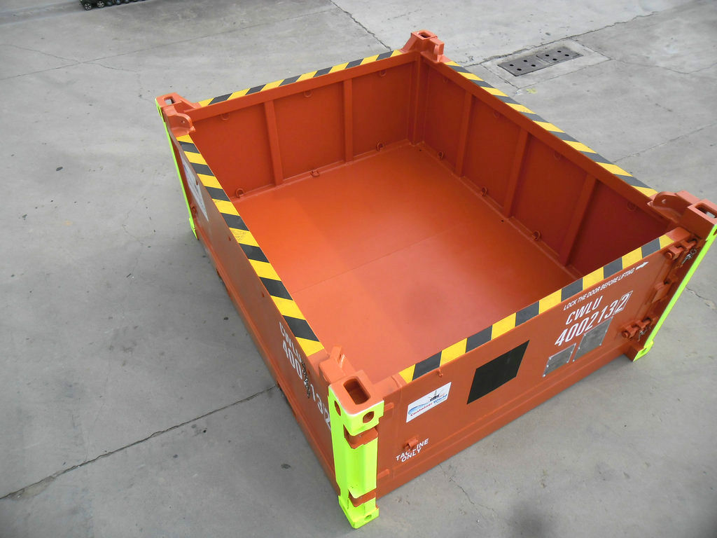 10ft Half Height Container with Swing Doors