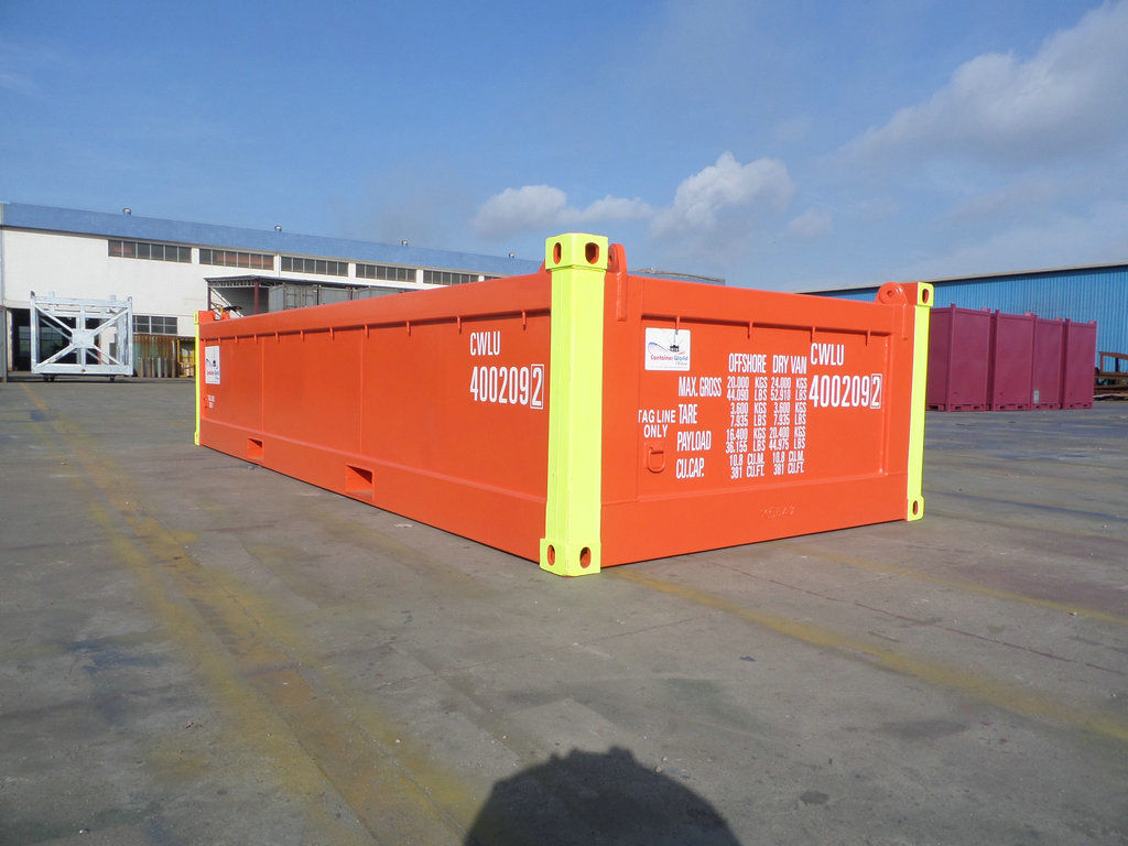 20ft Half Height Container with Removable Door