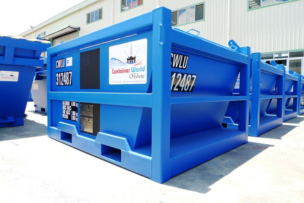 5 Ton Mud Cutting Skip (DNV 2.7-1 / EN 12079 Certified)