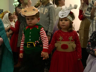 Christingle lights up Cottingley!