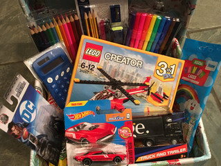 Cottingley Christmas shoe box appeal
