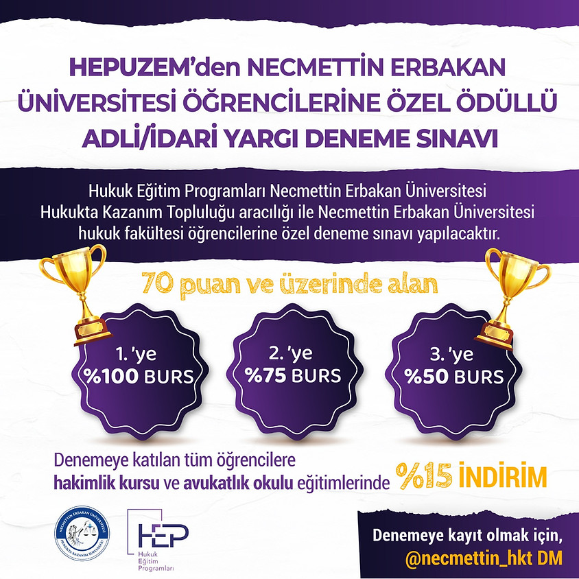 Adli/İdari Yargı Deneme Sınavı