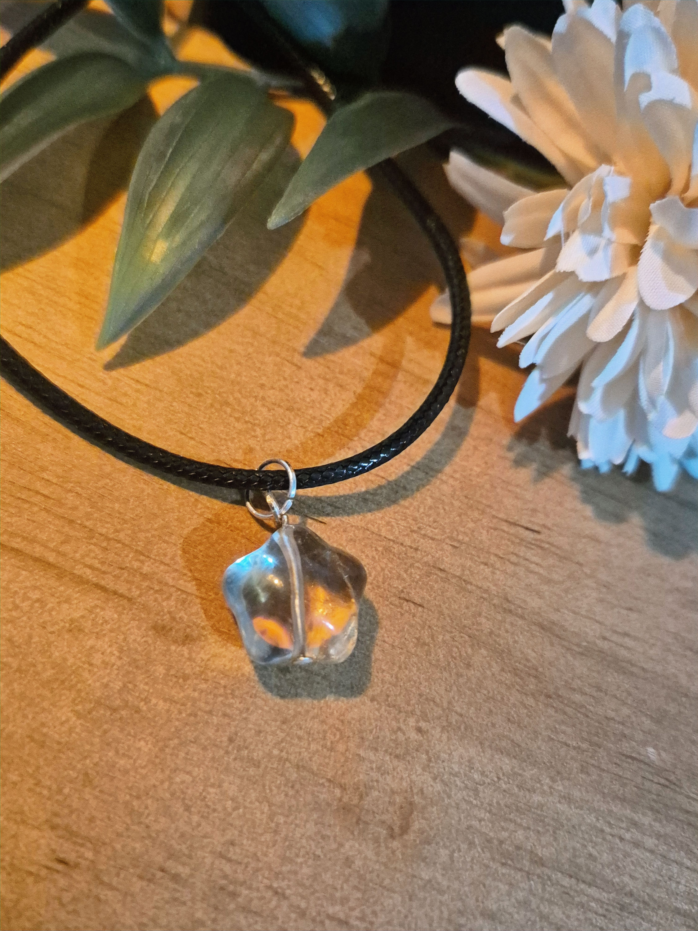 Lemon Quartz star necklace