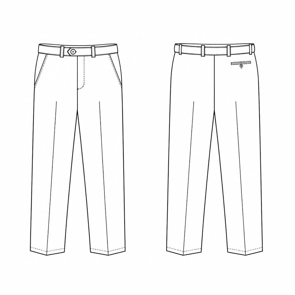 Miniatura: Pantalone Cotone