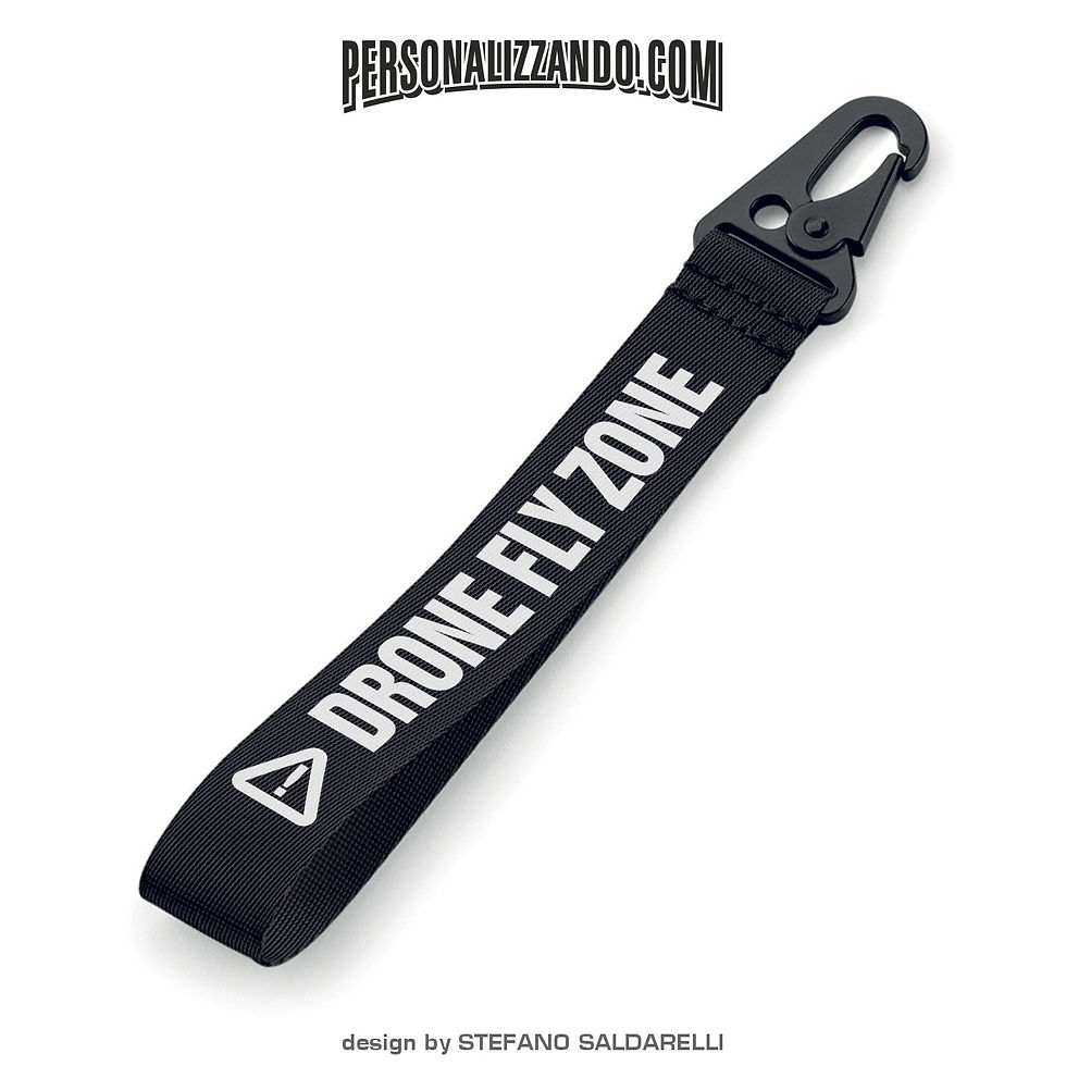 Miniatura: Portachiavi Drone Fly Zone - 3 colori