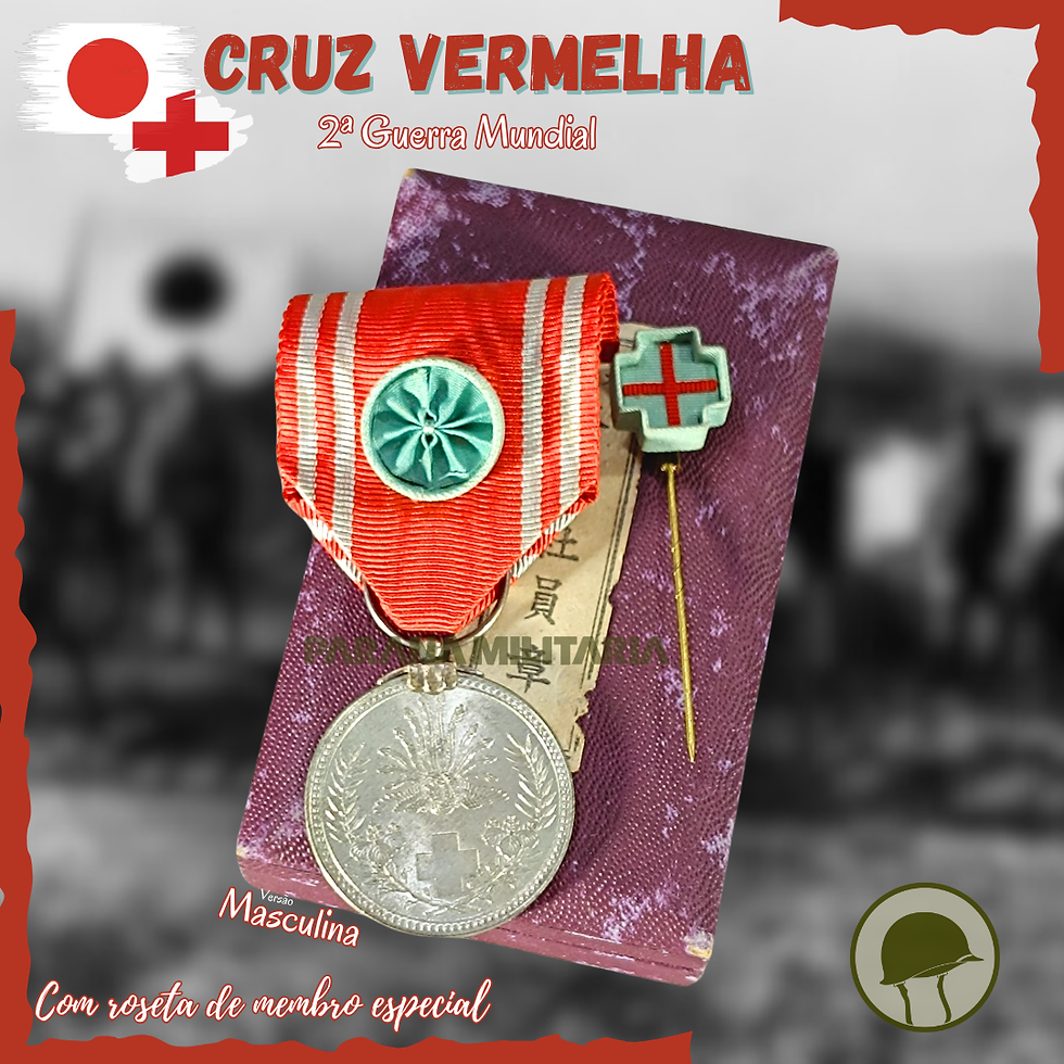 Medalha da cruz Vermelha japonesa - 2ª Guerra Mundial