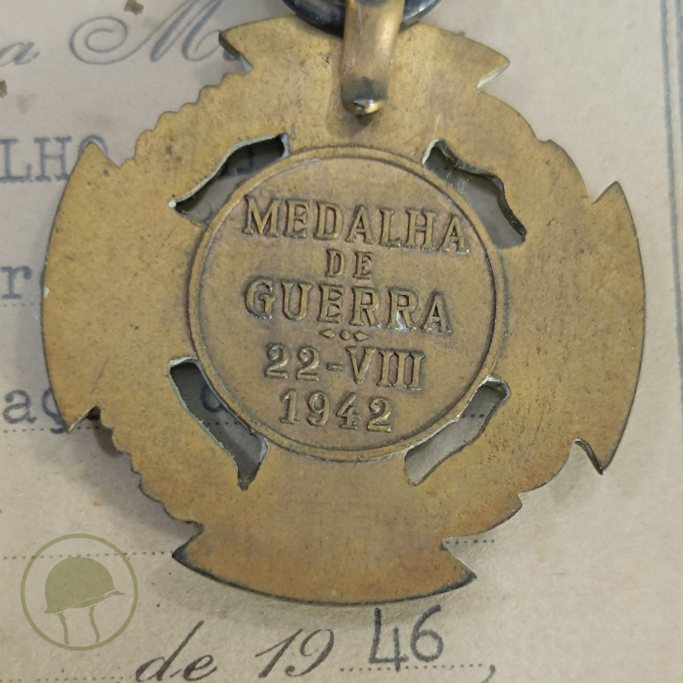 Miniatura: Diplomas e Medalhas Pracinha Brasileiro - 2ª Guerra Mundial