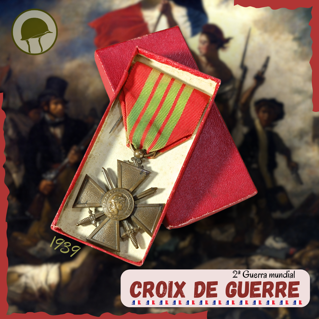 Cruz de Guerra 1939 - 2ª Guerra Mundial