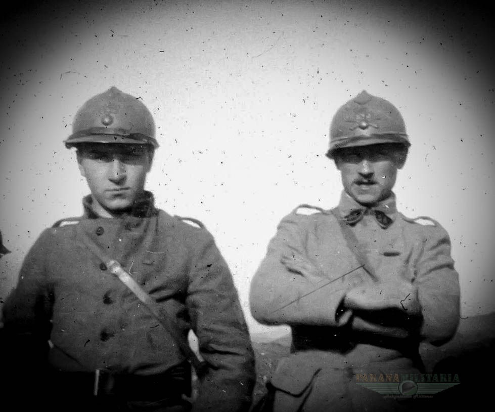 Miniatura: Capacete M15 Francês Infantaria "nomeado" – 1ª Guerra Mundial