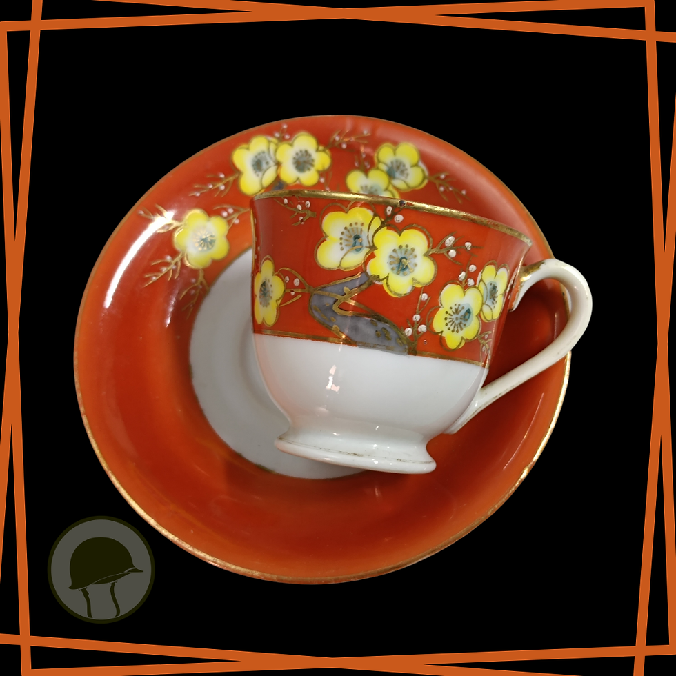 Miniatura: Lindo Jogo para Café "Porcelana" - 2ª Guerra Mundial