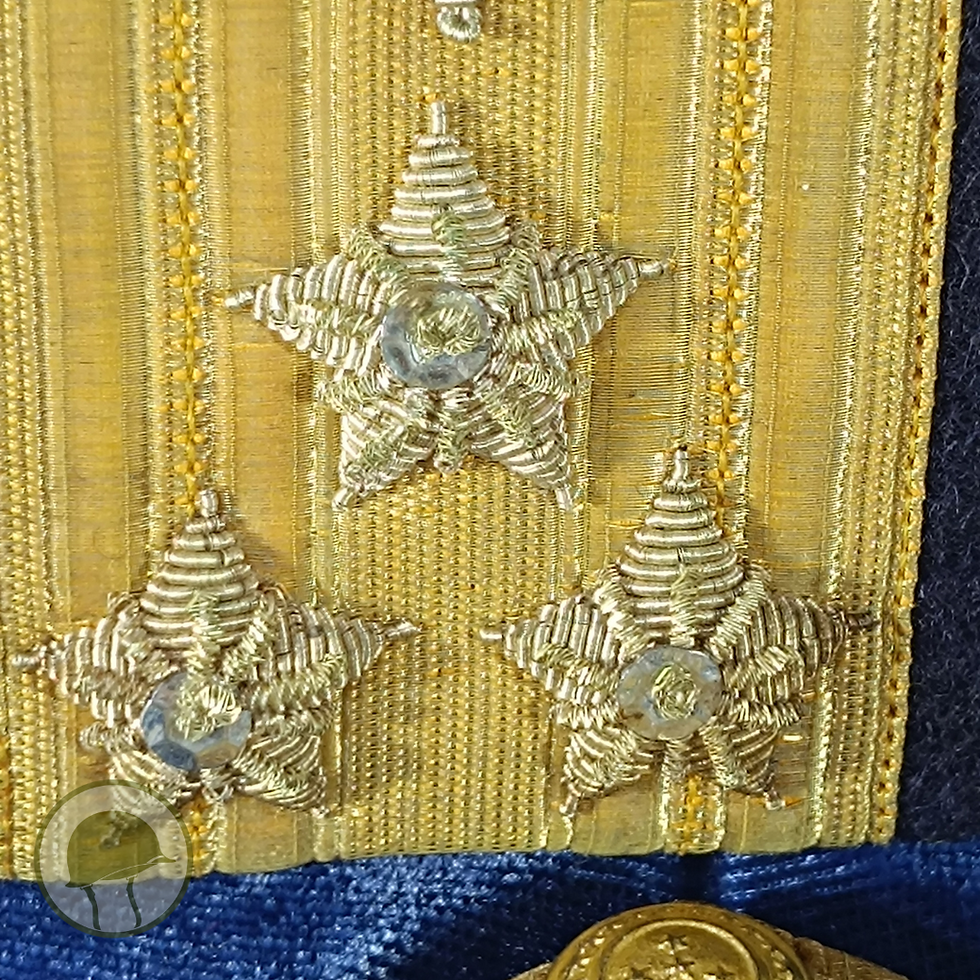 Miniatura: Platinas de General de Brigada e Divisão anos 40