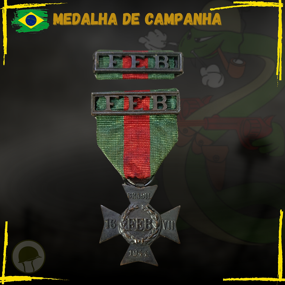 Medalha de Campanha "Medalha 2" - FEB 2ª Guerra Mundial 1944