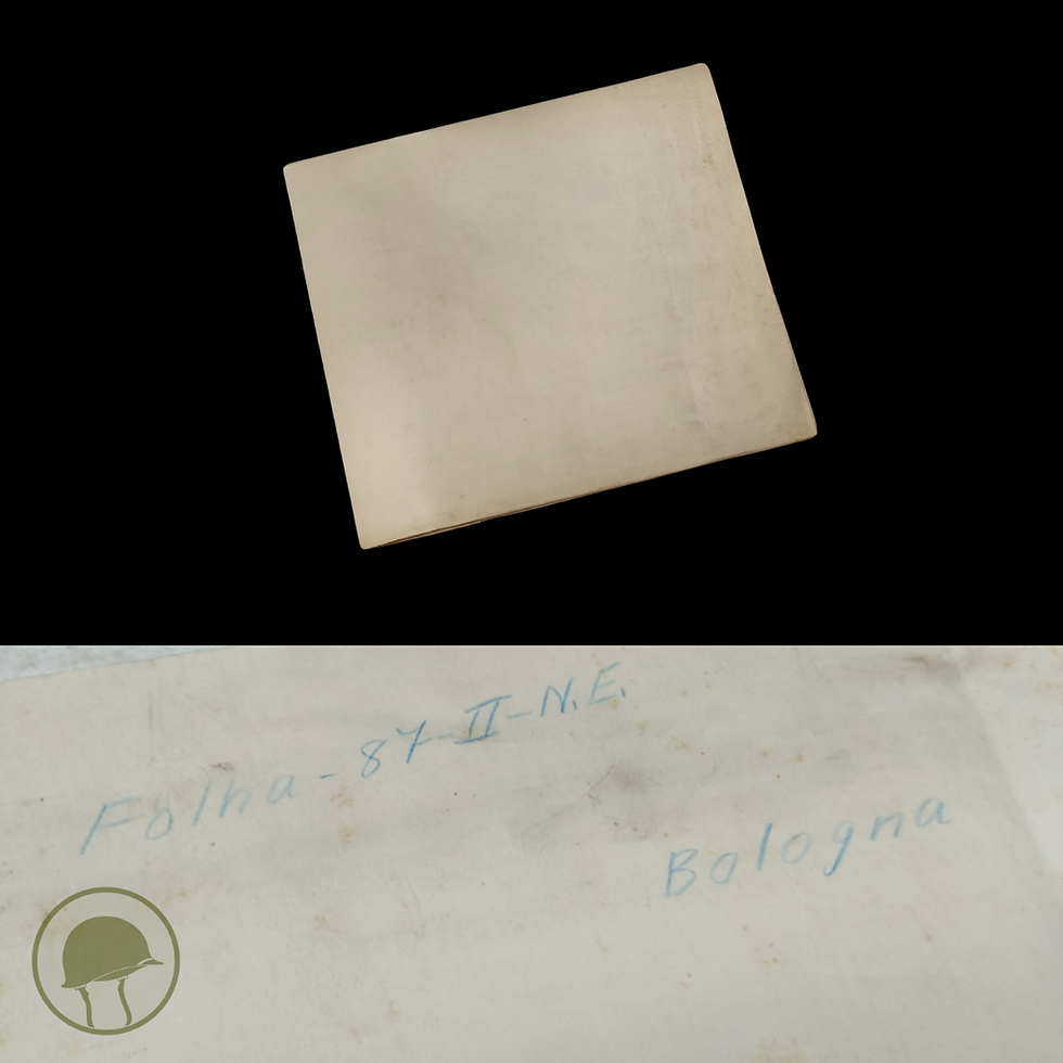 Miniatura: Raro mapa da FEB "Bologna" 1944
