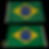 Miniatura: Bandeira do Brasil - 2ª Guerra Mundial