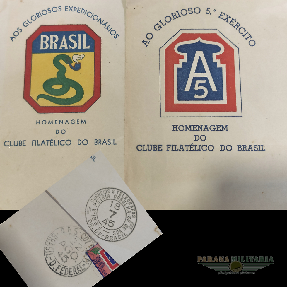 Miniatura: Envelopes FEB e 5º Exército 1945 - lote 1