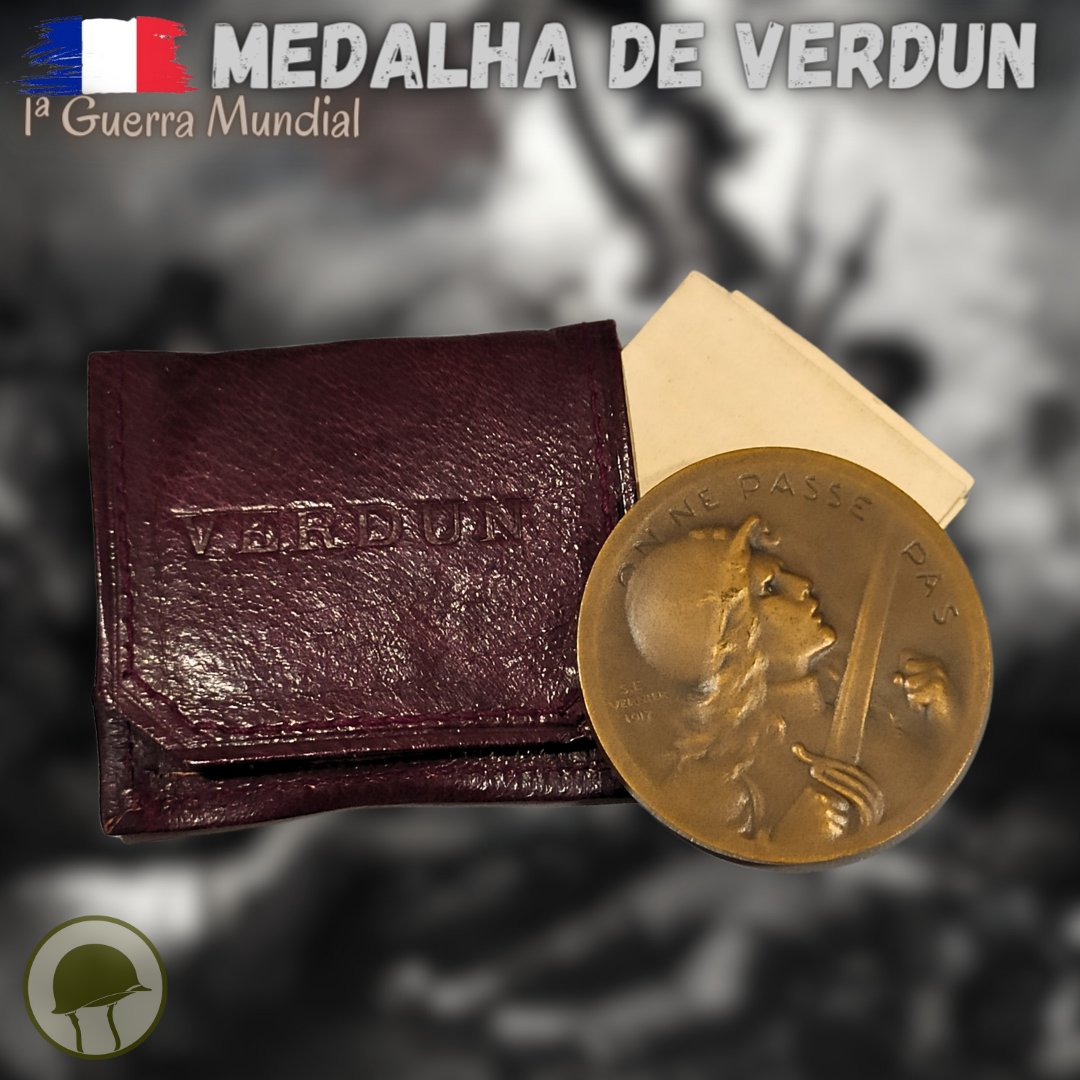 Medalha de Verdun Bronze - 1ª Guerra Mundial