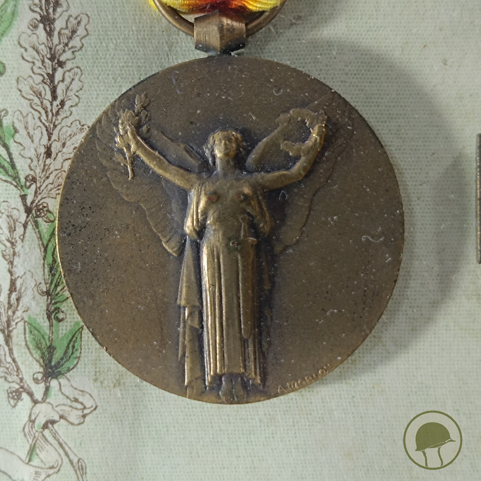 Miniatura: Quadro de Medalhas de um Combatente da Grande Guerra