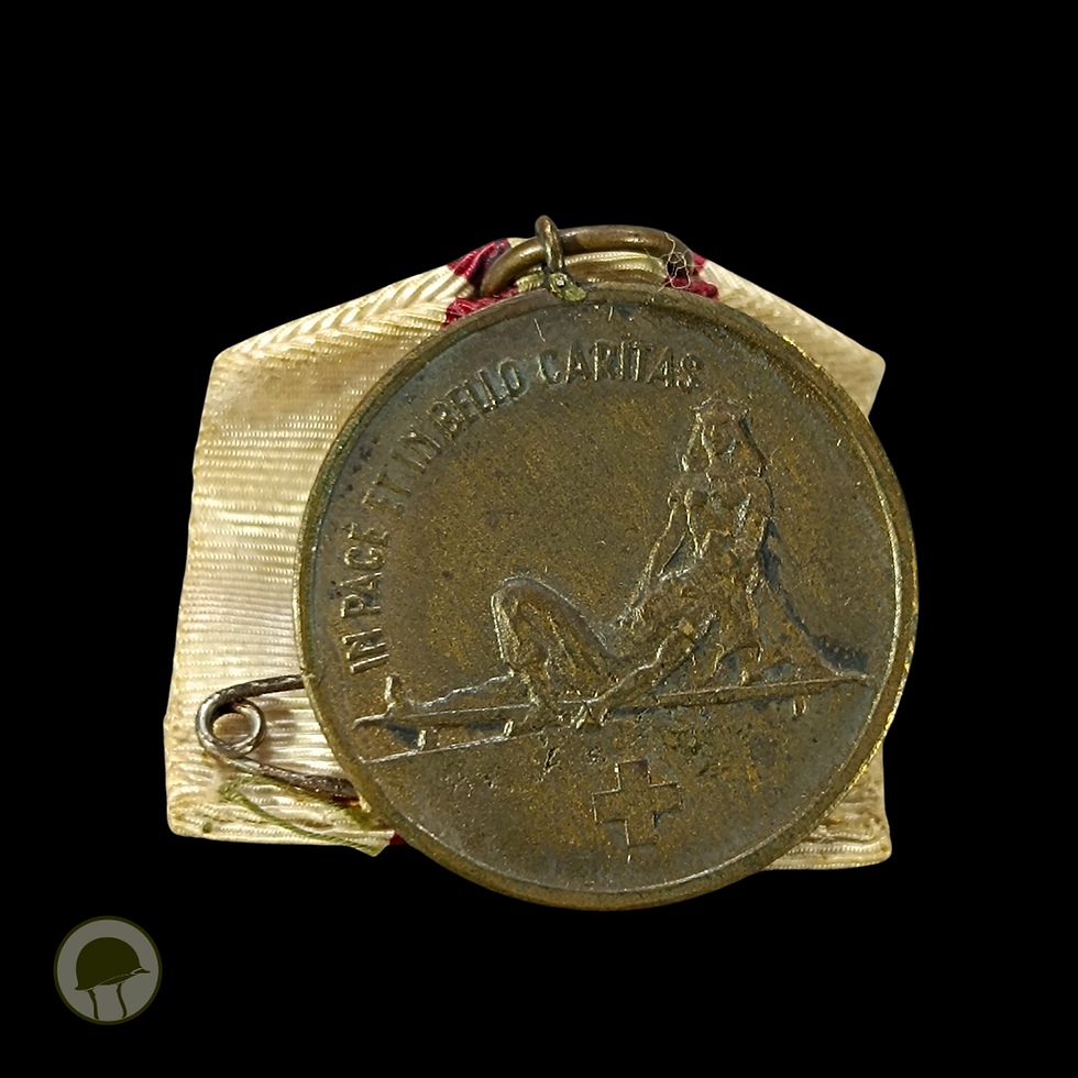 Miniatura: Rara Medalha Cruz Vermelha Brasileira "Bons Serviços""