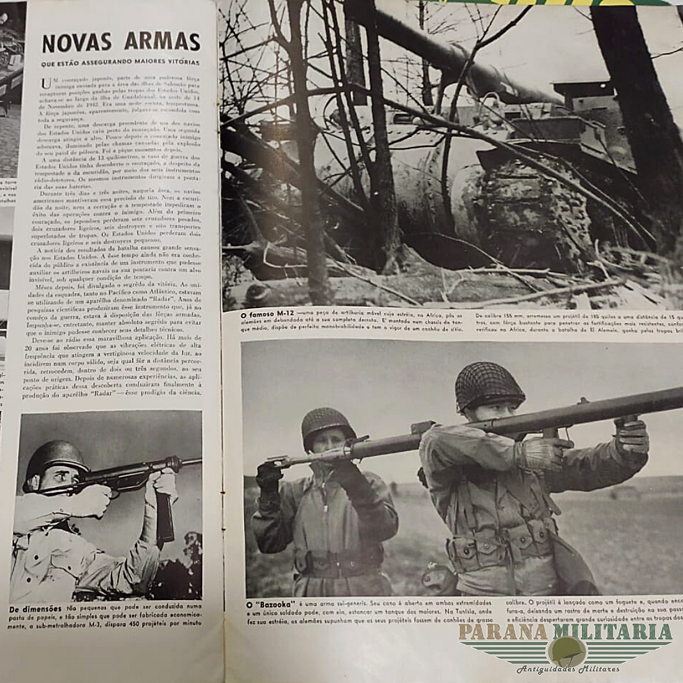 Miniatura: Lote com 5 revistas "Em Guarda" - 2ª Guerra Mundial