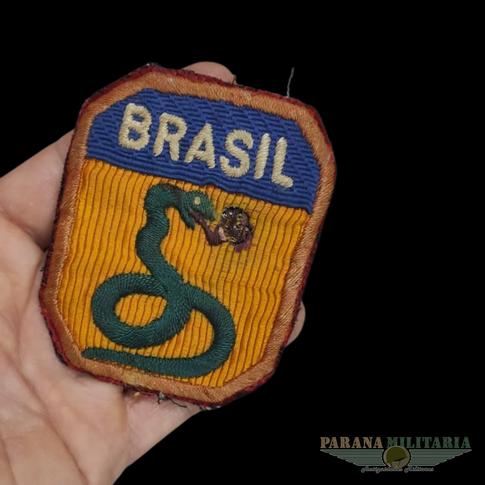 Miniatura: Patch da Cobrinha  " Raro, feito à mão na Itália" 2ª Guerra Mundial