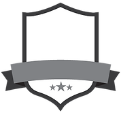 Blank Grey Badge