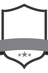 Blank Grey Badge