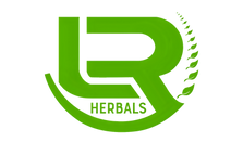 Logo of LR Herbals, an Ayurvedic brand specializing in natural skincare