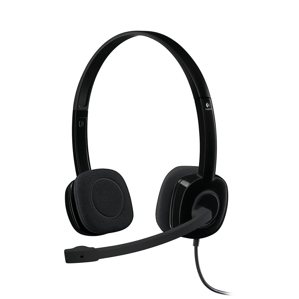 Headset Logitech H151 Stereo Preto
