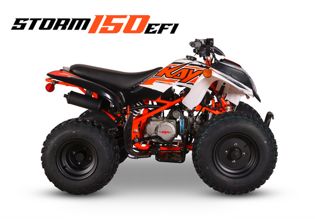 Storm 150 ATV with efi in studio 