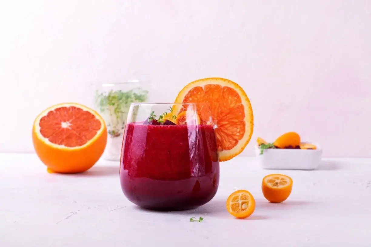 Suco de Açaí com laranja